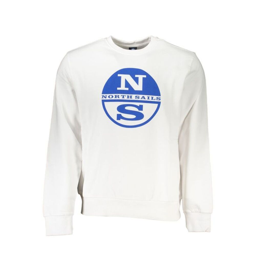 North Sails White Cotton Men's Men's Sweatshirt